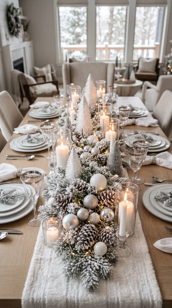 Silver and White Winter Wonderland