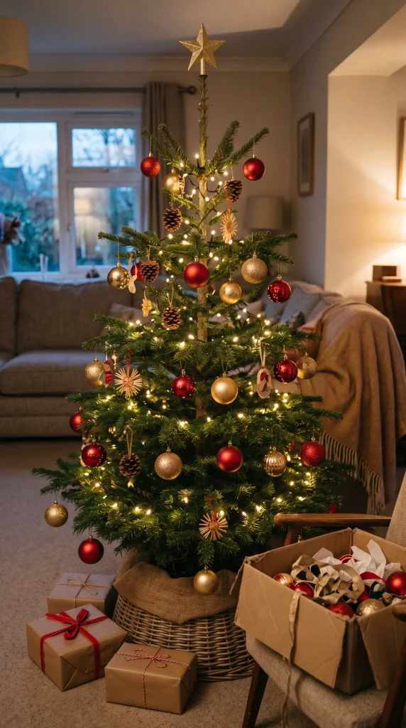  Decorate Your Christmas Tree with Simple Ornaments