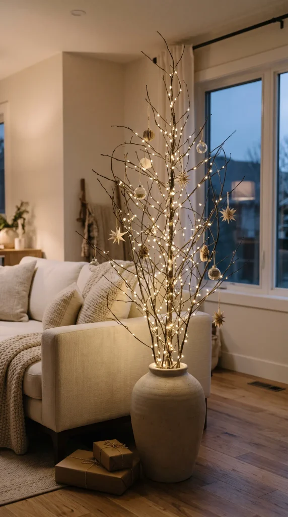 Try a Twinkling Twig Christmas Tree