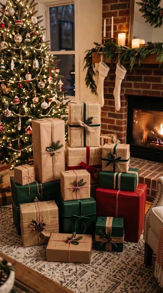 Decorate With Wrapped Gift Boxes