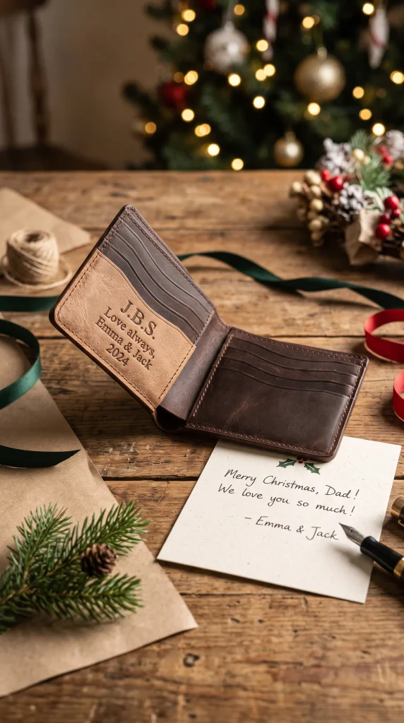 Personalized Leather Wallet