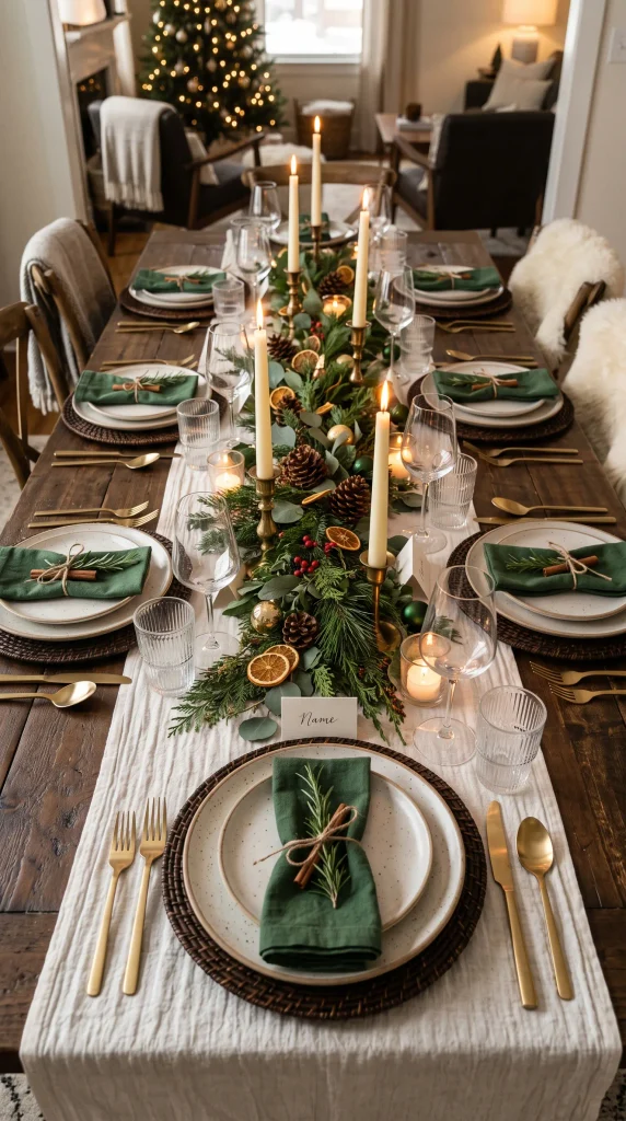Style a Beautiful Christmas Dining Table
